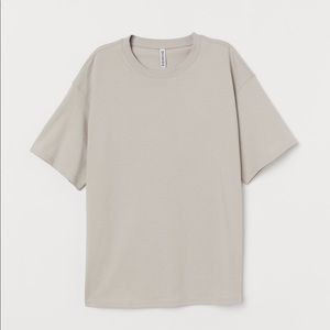 Bundle: Beige and Black Wide-cut Cotton Shirts